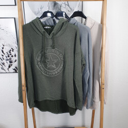 Frottee Sweater ROCK&ROLL- One Size
