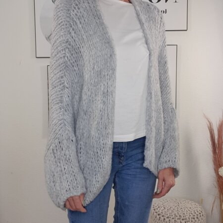 Kurzer Strick Cardigan- One Size