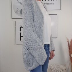 Kurzer Strick Cardigan- One Size