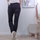 Black denim destroyed Jeans L