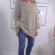 Maxi Grobstrick Pulli- One Size