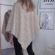Chenille Poncho- One Size