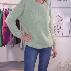 Basic Rundhals Sweater &ndash; One Size (9 Farben)