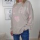 Sweatshirt More Amour- One Size (3 Farben)