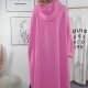 Maxi Frottee Hoodie- One Size (3 Farben)