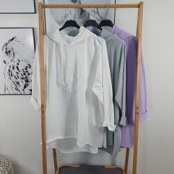 Kapuzen Sweatshirt COME ON B.- One Size (3 Farben)