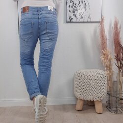 Basic Boyfriend Jeans- von M bis 4XL Gobelin Pocket M