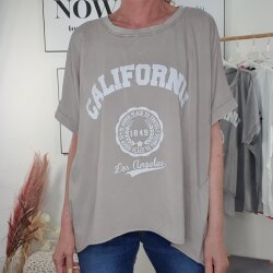 Oversized Vokuhila Shirt CALIFORNIA- One Size (6 Farben)