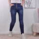 Strass Glitzer Jeans Denim Glitter-S