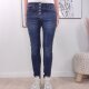 Strass Glitzer Jeans Denim Glitter-S