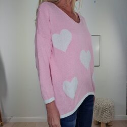 Sommer Pullover Heart- One Size