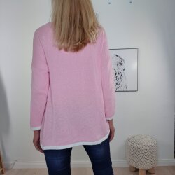 Sommer Pullover Heart- One Size
