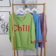 Vokuhila Pulli CHILL- One Size (3 Farben)