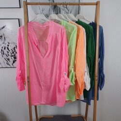 Leichtes Fischerhemd- One Size ( 6 Farben)