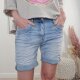 Karostar Damen Baggy Denim Stretch-Shorts Kurze Denim Jeans Hose Boyfriend Denim XL