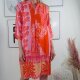 Schlupf Kleid Farn &amp; Palm mit Taschen- One Size 36 bis 42