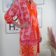Schlupf Kleid Farn &amp; Palm mit Taschen- One Size 36 bis 42