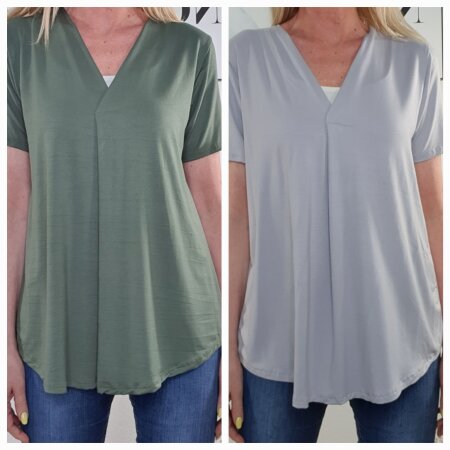 Basic Shirt Swing- One Size 36 bis 42 (2 Farben)