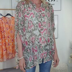 Curvy Boho Bluse- One Size 38 bis 44/46 (3 Farben)