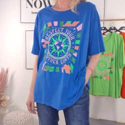 Boyfriend T-Shirt Mother Earth- One Size 36 bis 44