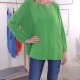 Strickpullover &bdquo;Color me up&ldquo; Rundhals- One Size 36 bis 44