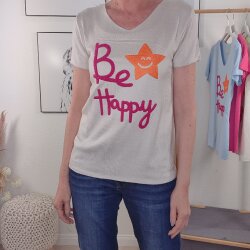 Shirt Be Happy- One Size 34 bis 40