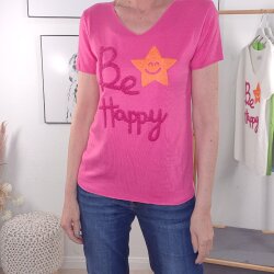 Shirt Be Happy- One Size 34 bis 40