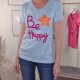 Shirt Be Happy- One Size 34 bis 40