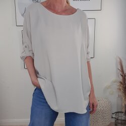 Curvy Basic Shirt - One Size 38 bis 44