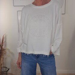 Raw Cut Sweater Norderney- One Size 34 bis 42