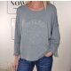 Raw Cut Sweater Norderney- One Size 34 bis 42