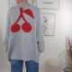 Kuschel Cardigan Nika- One size 36 bis 44