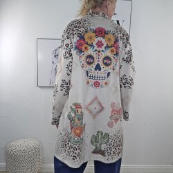 Mantel Skull- One Size 36 bis 44