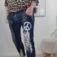 Boyfriend Jeans Peace Love