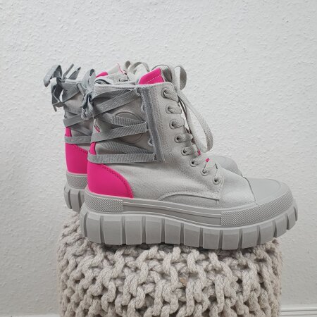 High Top Plateau Sneaker Self Love