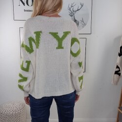 Pullover New York- One Size 36 bis 42