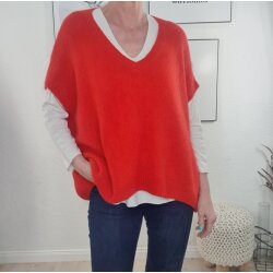 Oversized Pullunder Fluffy- One Size 36 bis 44