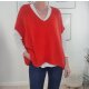 Oversized Pullunder Fluffy- One Size 36 bis 44