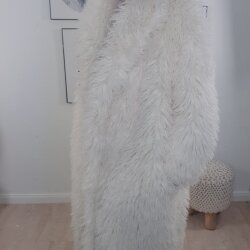 Maxi Fake Fur Mantel