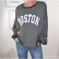 Raw Cut Sweater Boston- One Size 34 bis 42