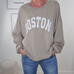 Raw Cut Sweater Boston- One Size 34 bis 42