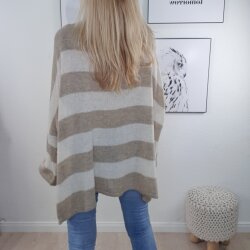 Oversized Pulli Creme de la Creme- One Size 36 bis 46