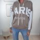 Hoodie Bonjour Paris- One Size 34 bis 42