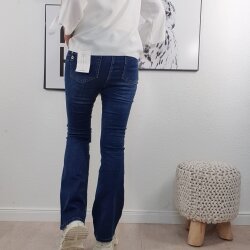 Flared leg Stretch Jeans