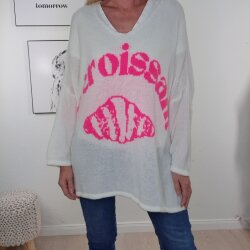 Oversized Pulli Le Croissant- One Size 36 bis 46