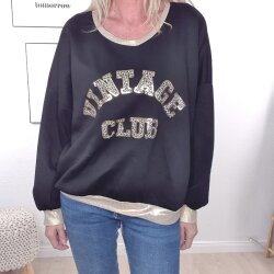 Sweatshirt Vintage Club- One Size 36 bis 44