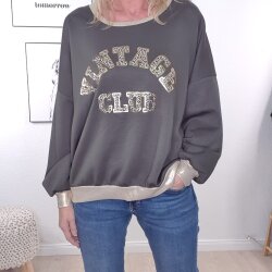 Sweatshirt Vintage Club- One Size 36 bis 44