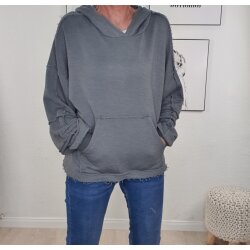 Raw Cut Hoodie Josie- One size 36 bis 42