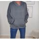 Raw Cut Hoodie Josie- One size 36 bis 42