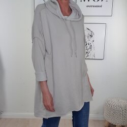 Langer Hoodie Cosy- One Size 36 bis 44